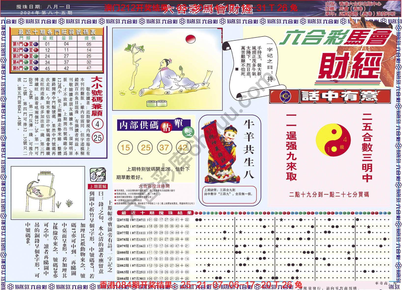 六合彩马会财经