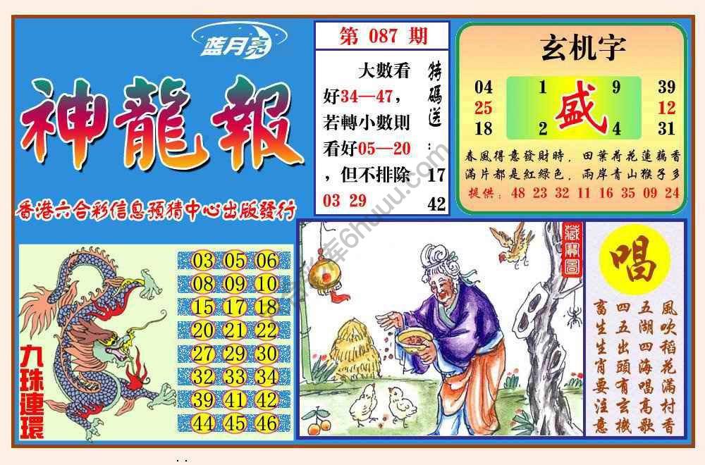 蓝月亮神龙报