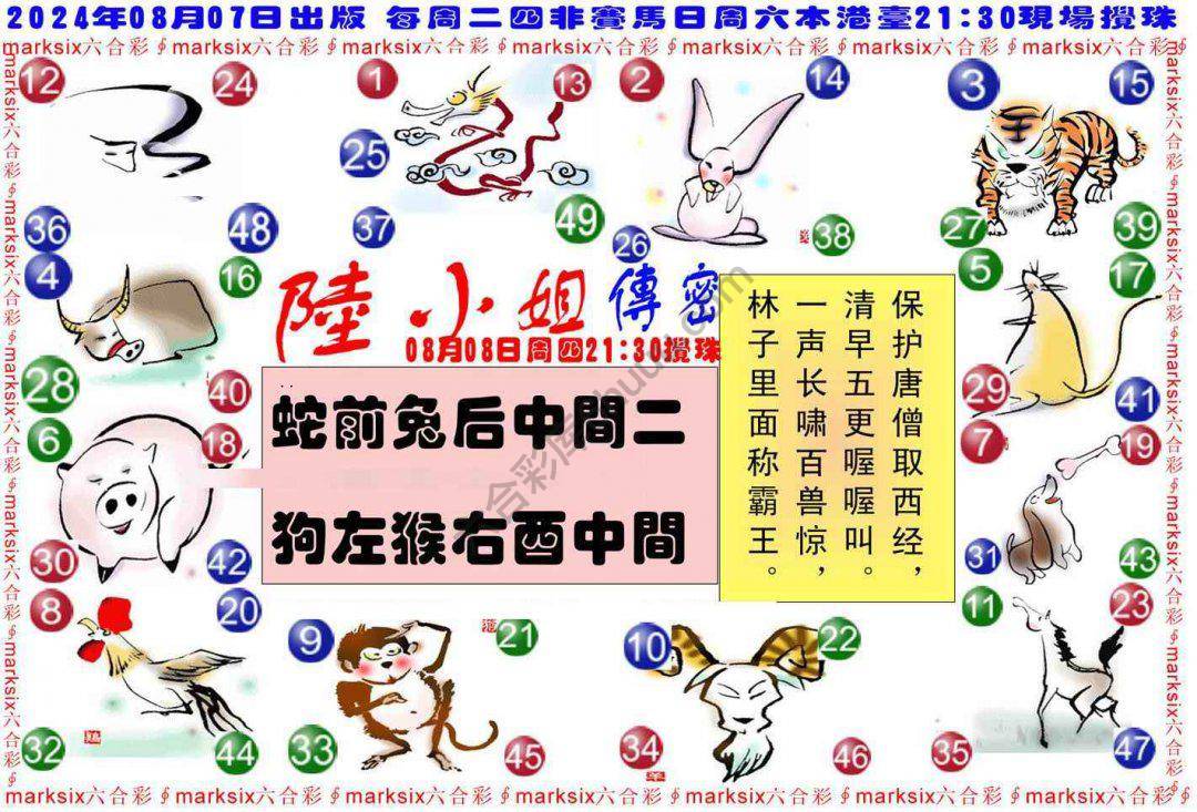 陆小姐传密