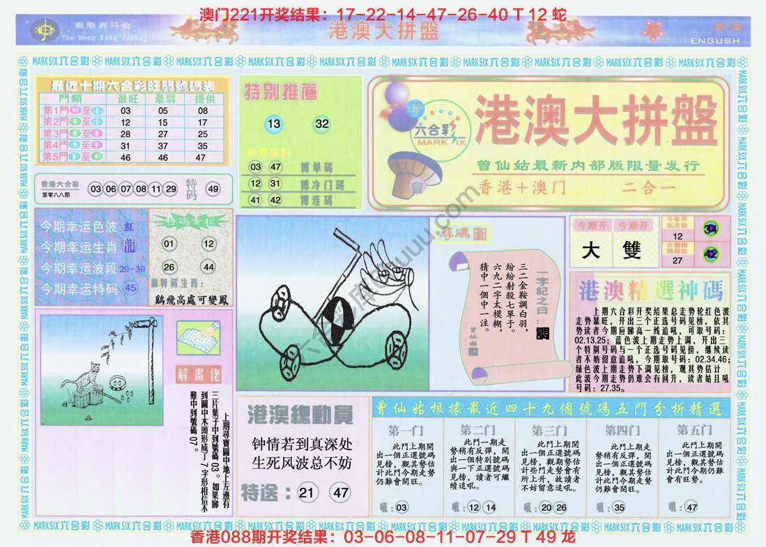 港澳大拼盘