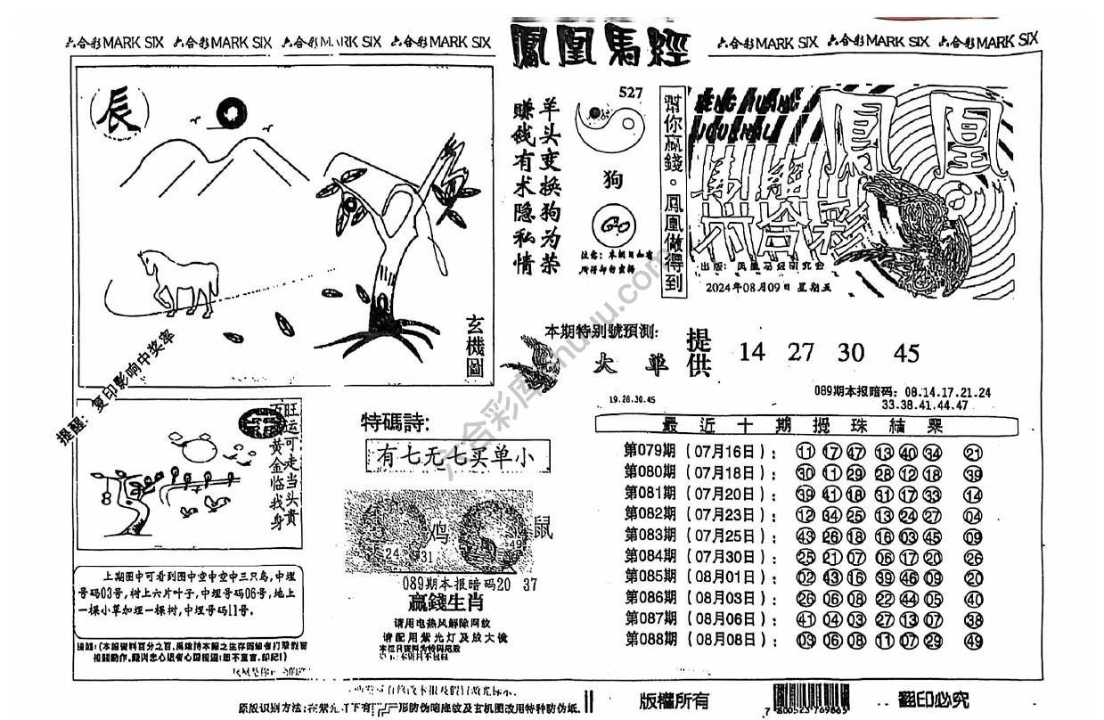 凤凰马经