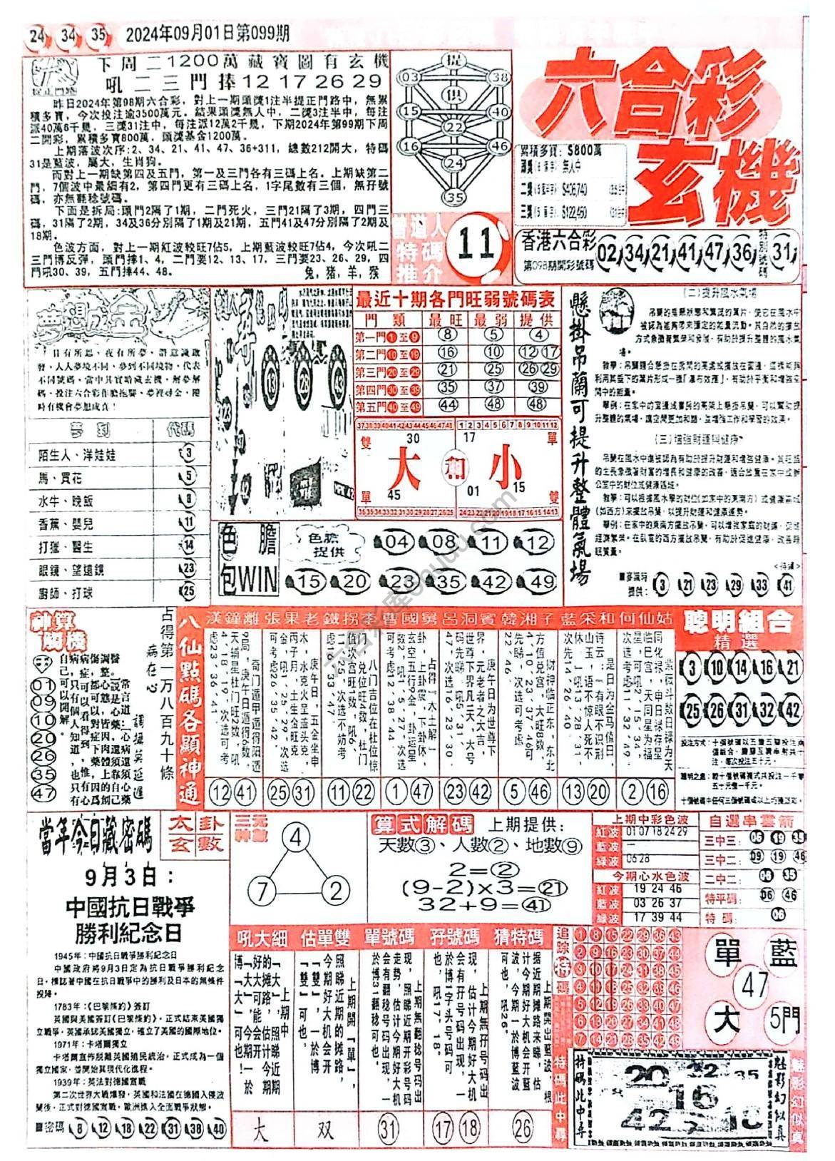 六合彩玄机