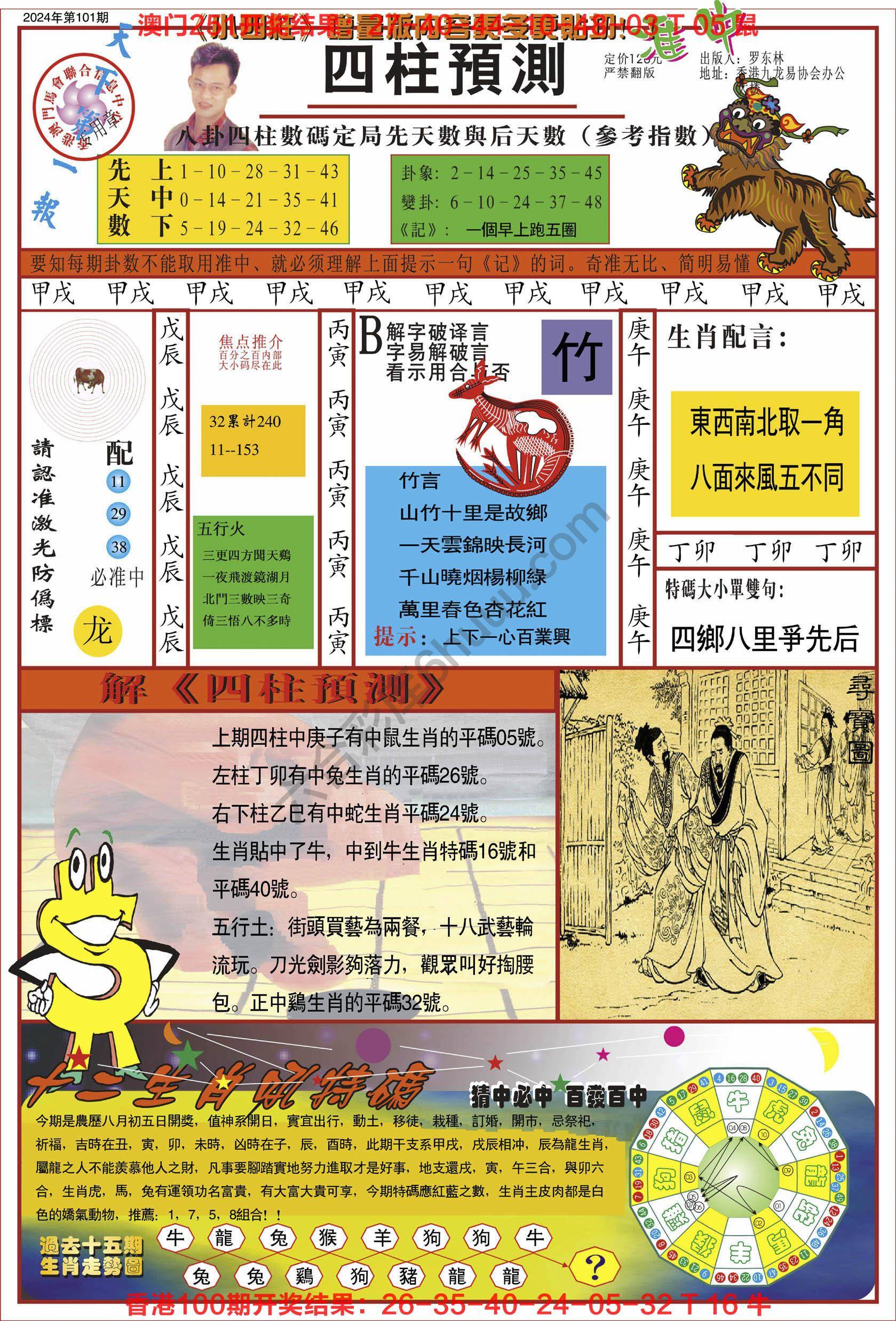 四柱预测