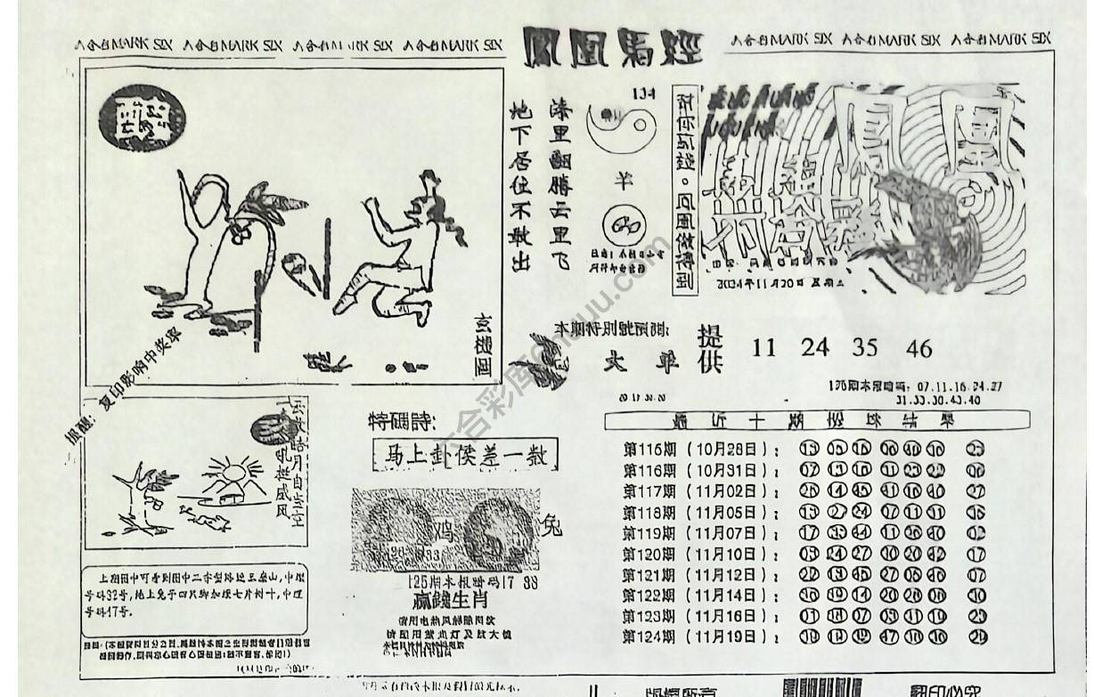 凤凰马经