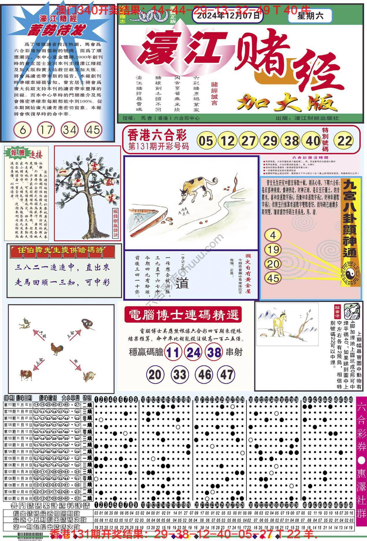 濠江赌经（加大版）