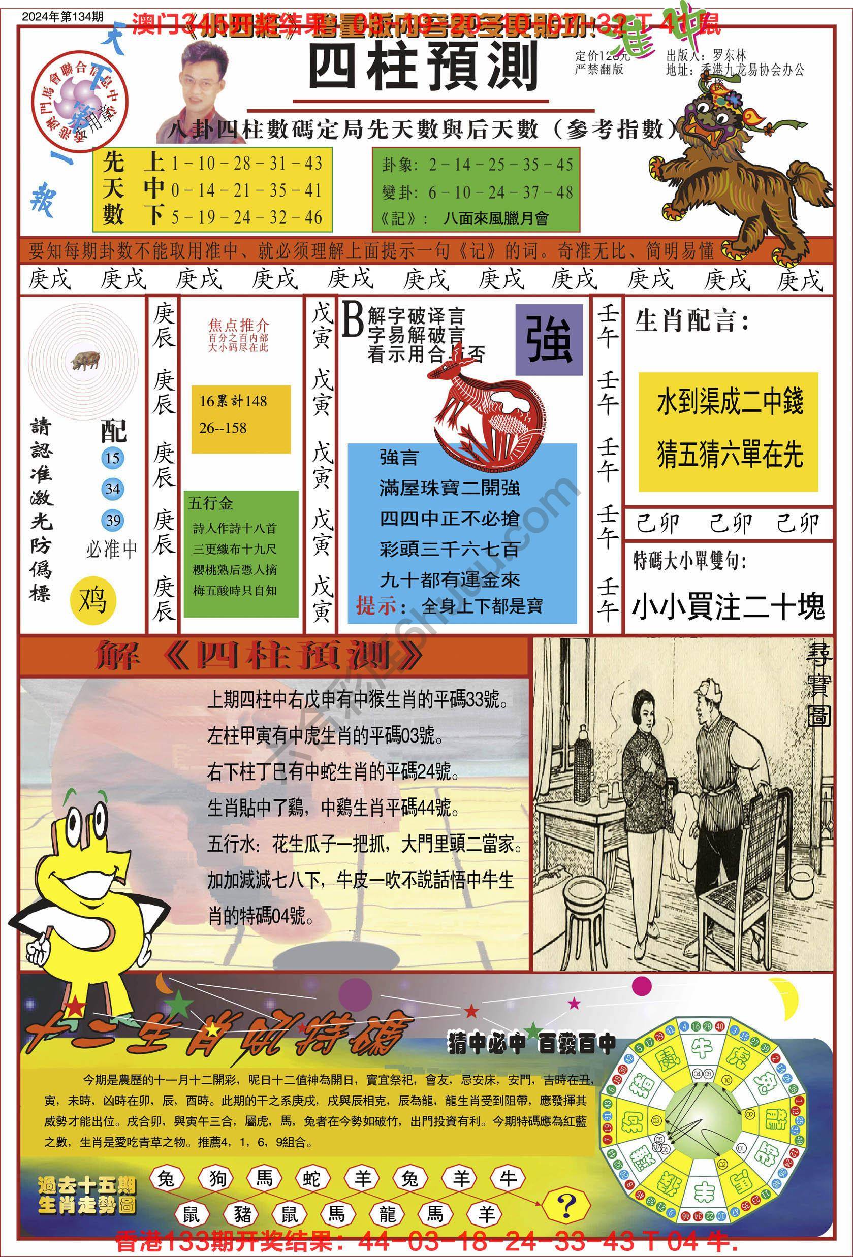 四柱预测