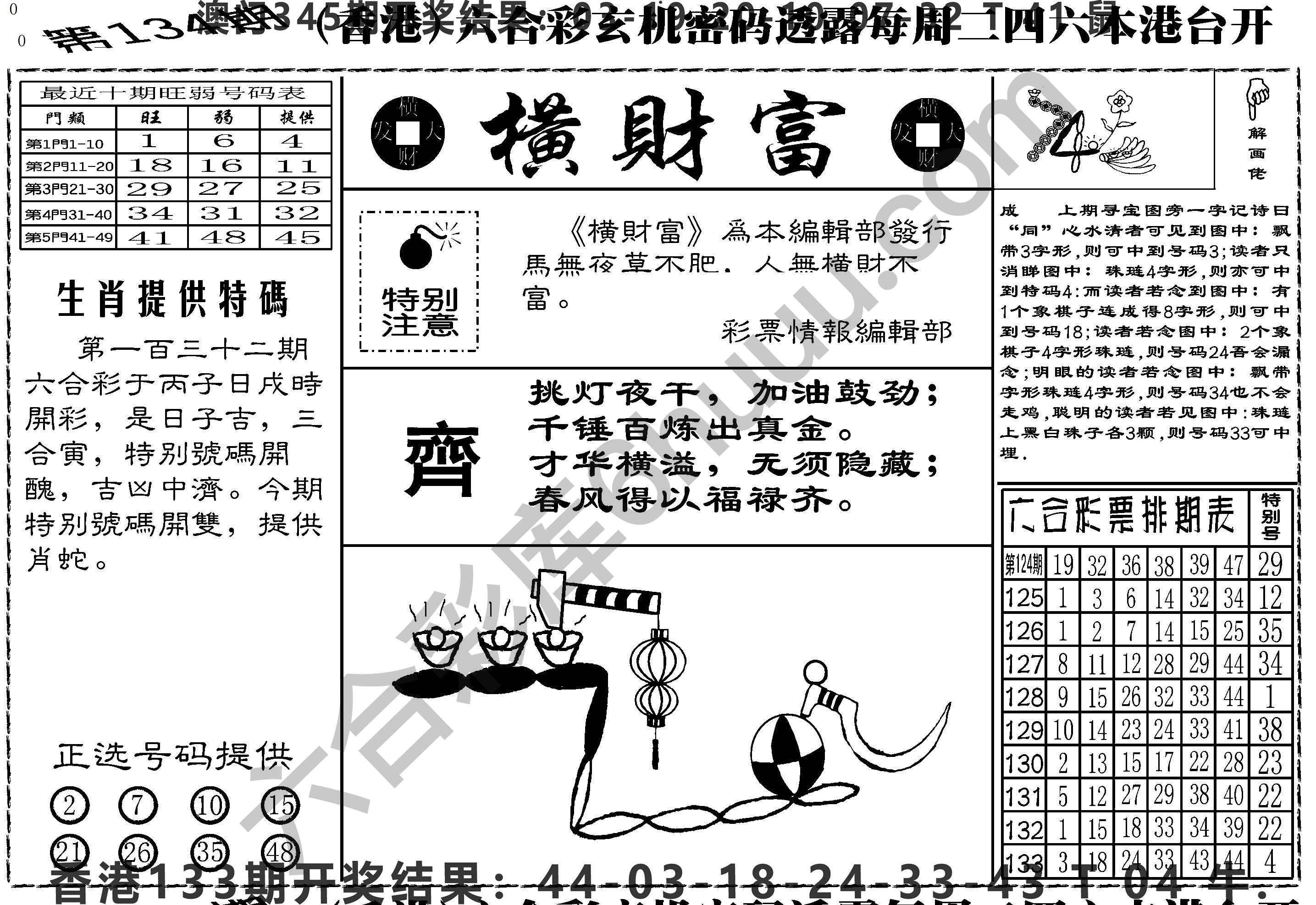 横财富