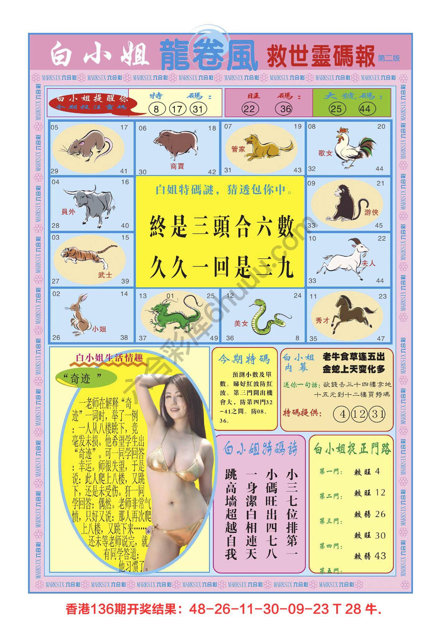 白小姐龙卷风