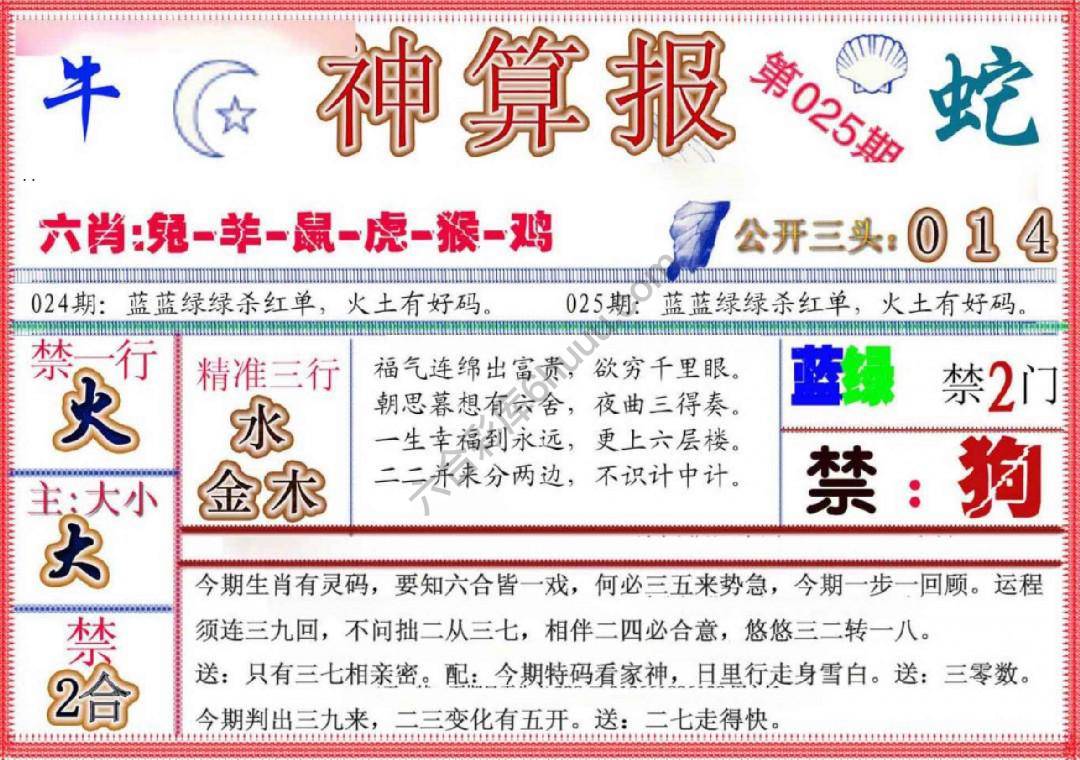 神算报新版