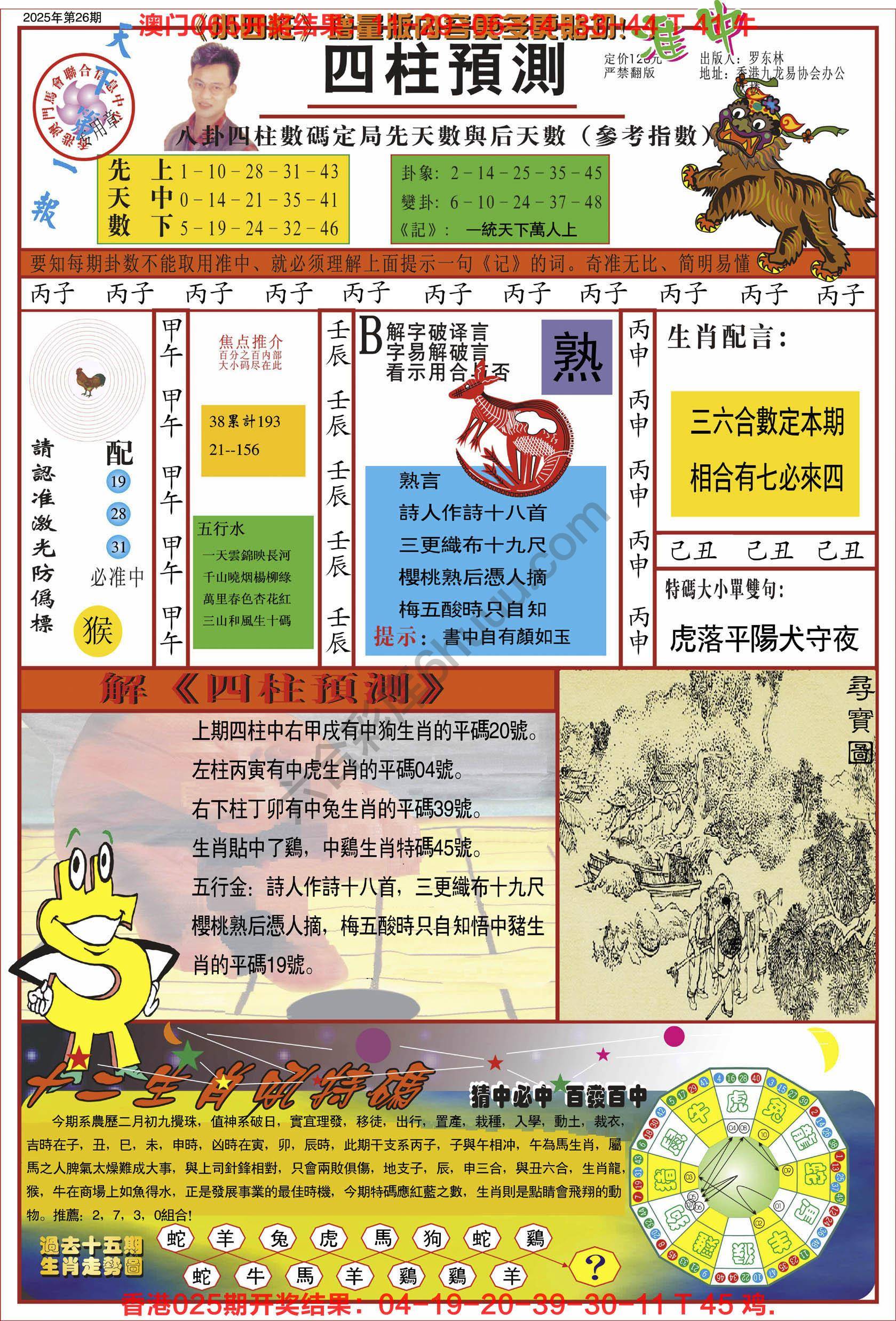 四柱预测