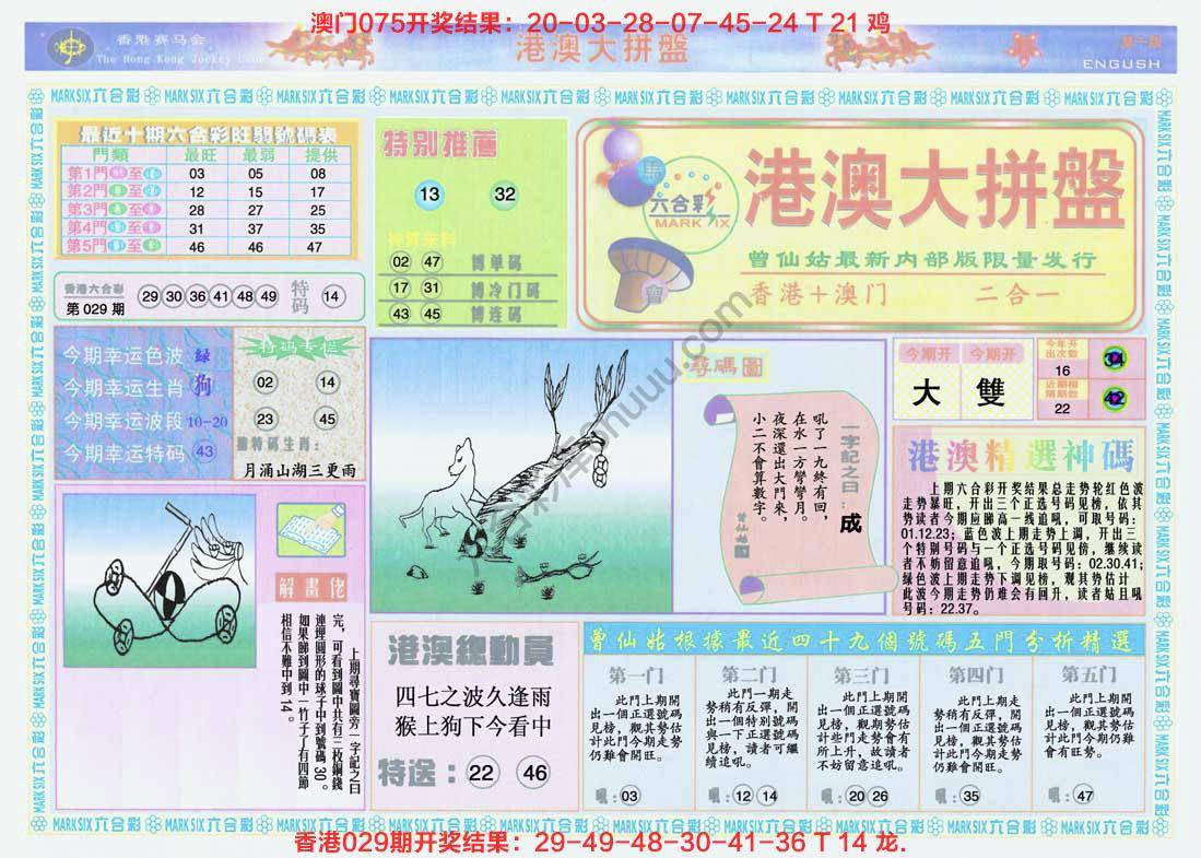 港澳大拼盘