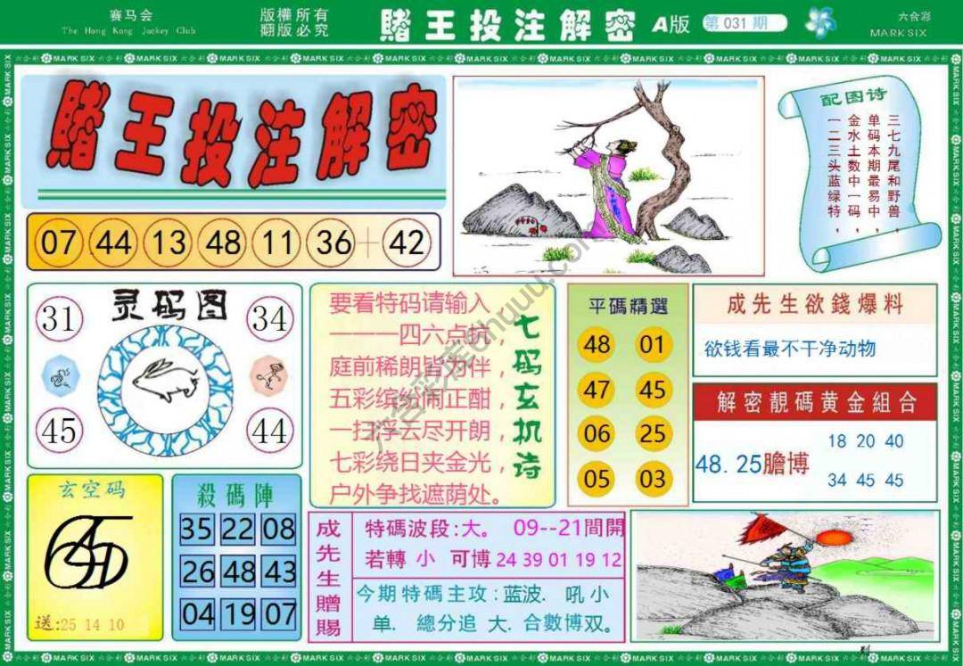 赌王投注解密