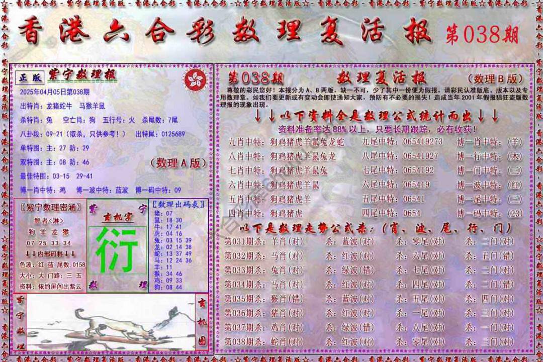数理复活报