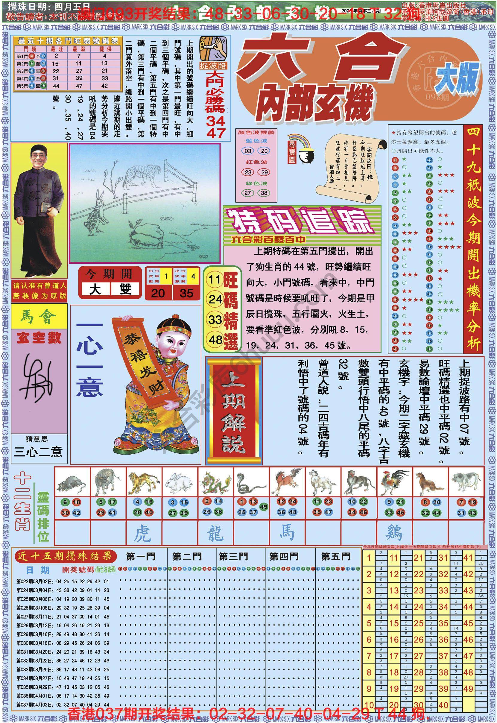 六合内部玄机