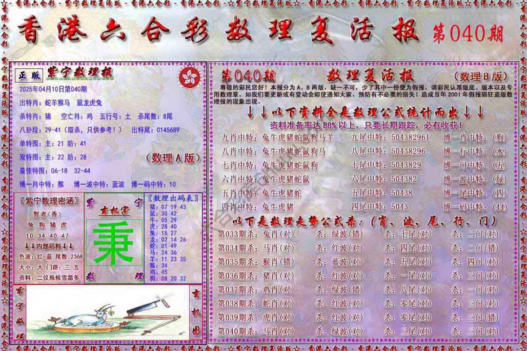 数理复活报