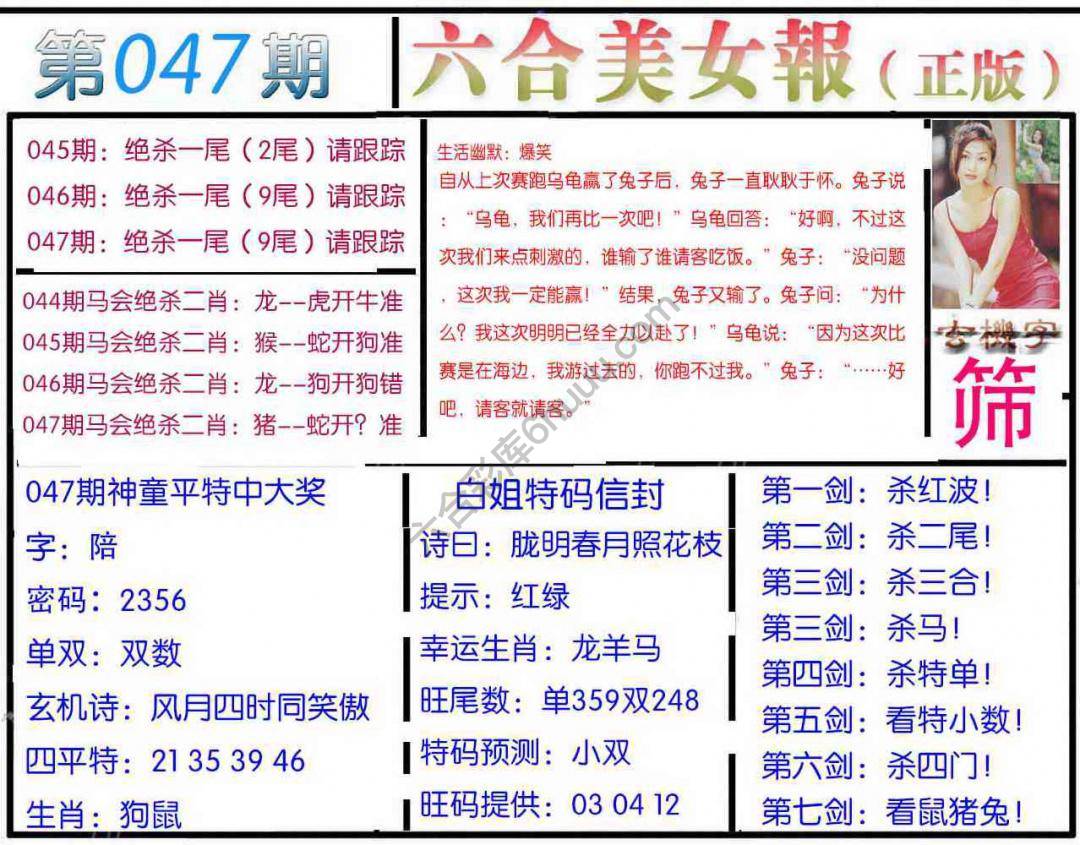 六合美女报