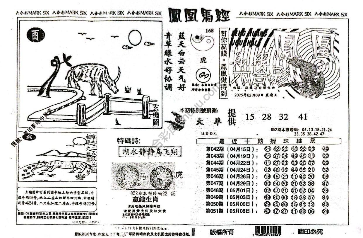 凤凰马经