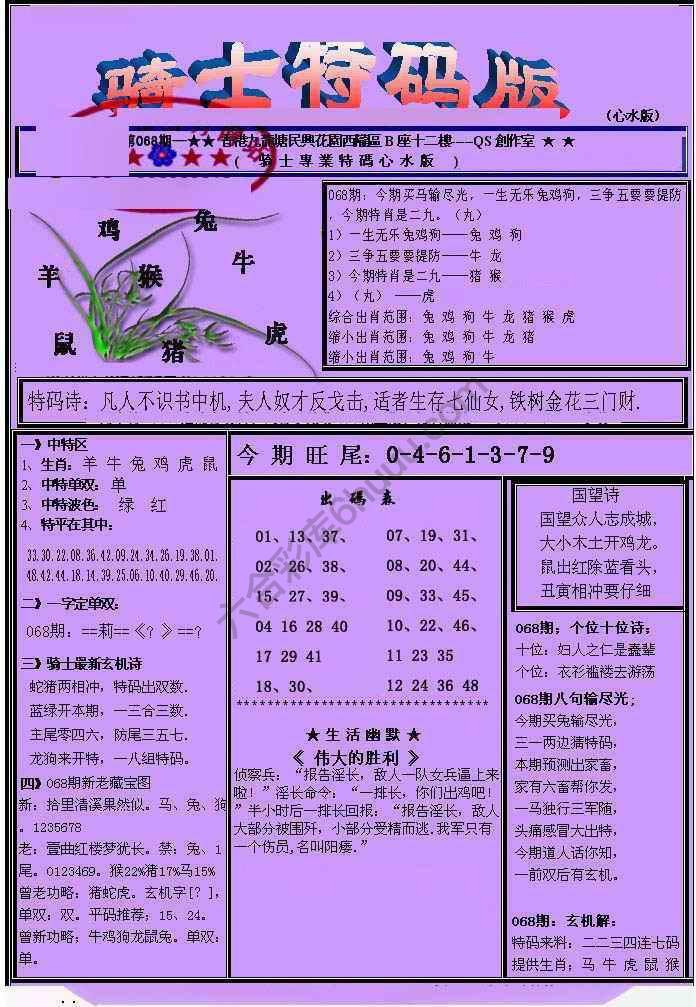 另类骑士特码版