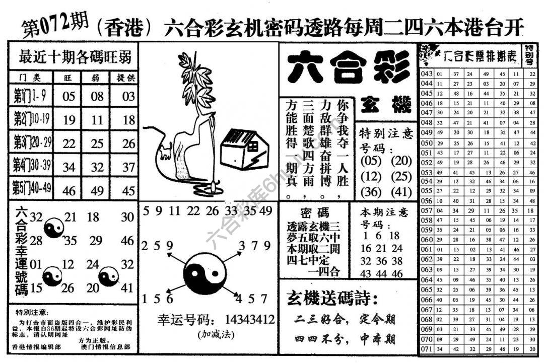 六合玄机