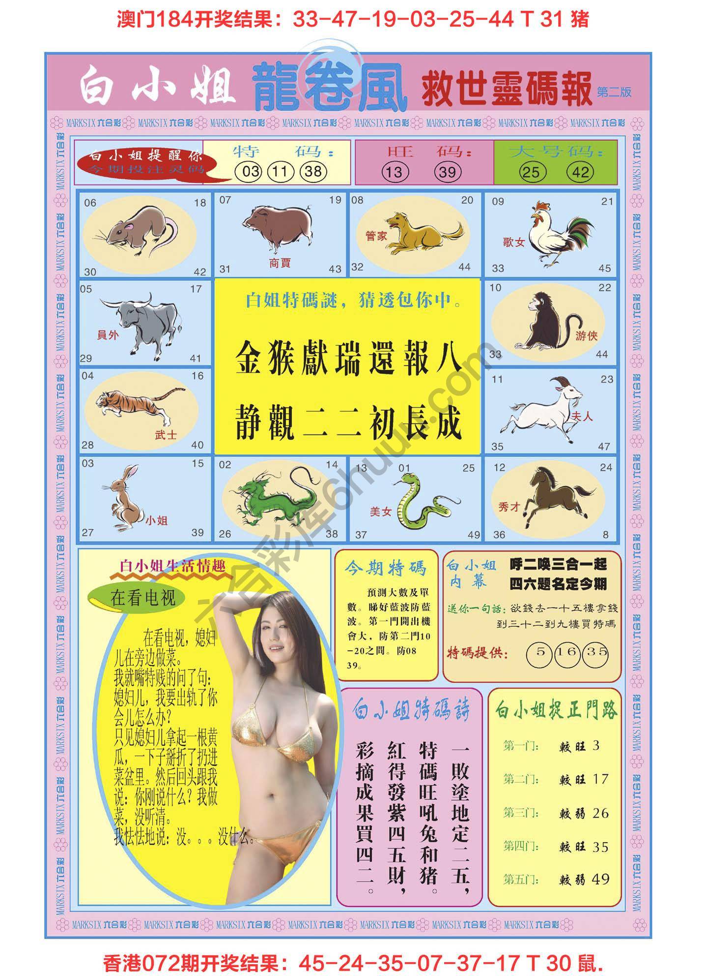 白小姐龙卷风