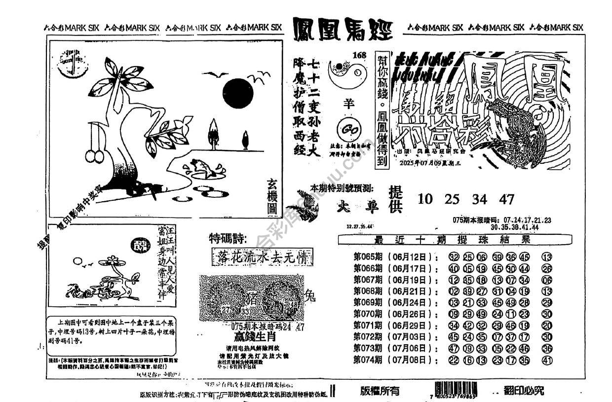 凤凰马经