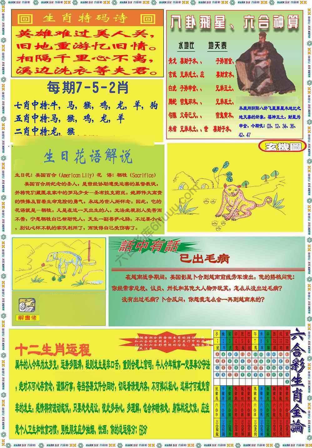 马经