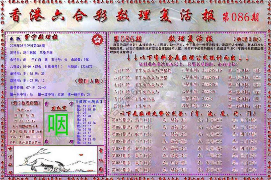 数理复活报