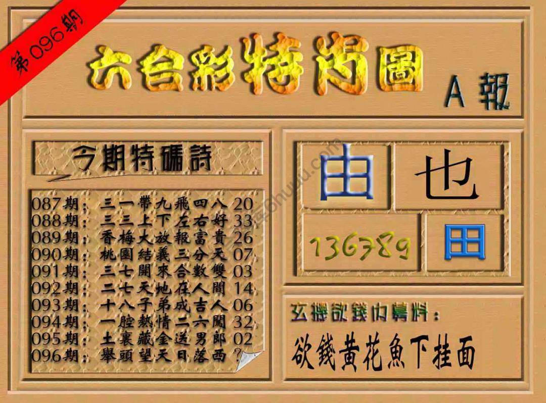 六合彩特肖图
