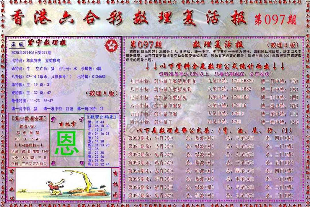 数理复活报