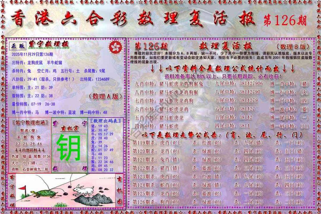 数理复活报