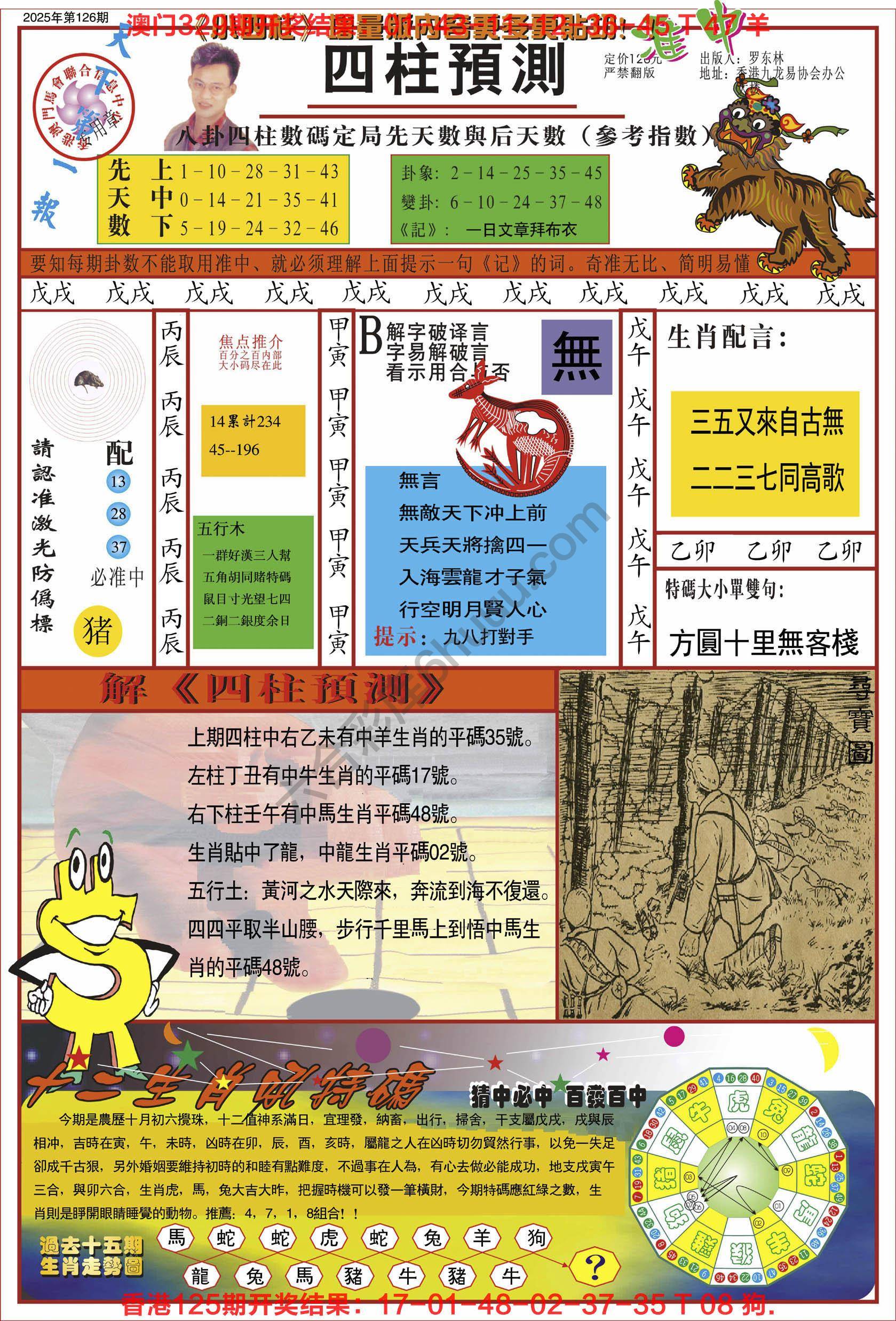 四柱预测