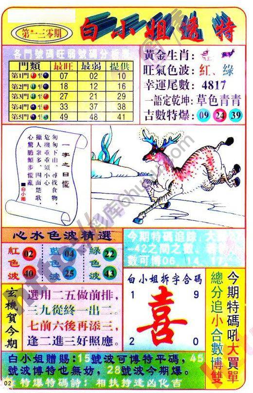 白小姐透特