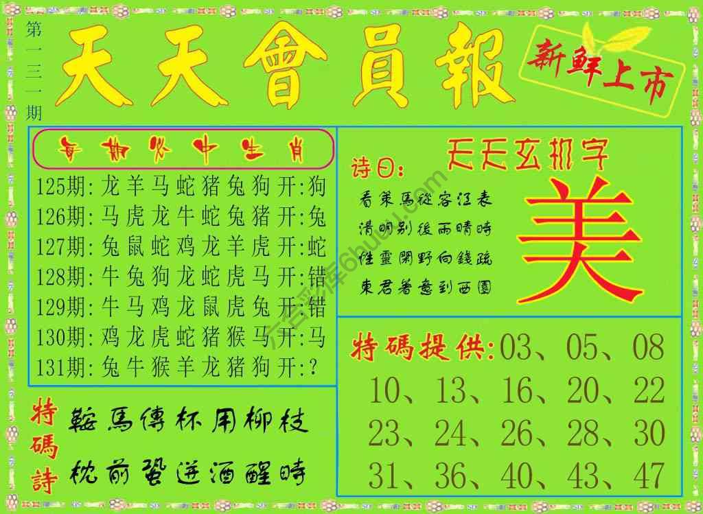 天天会员报