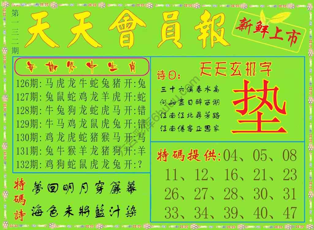 天天会员报
