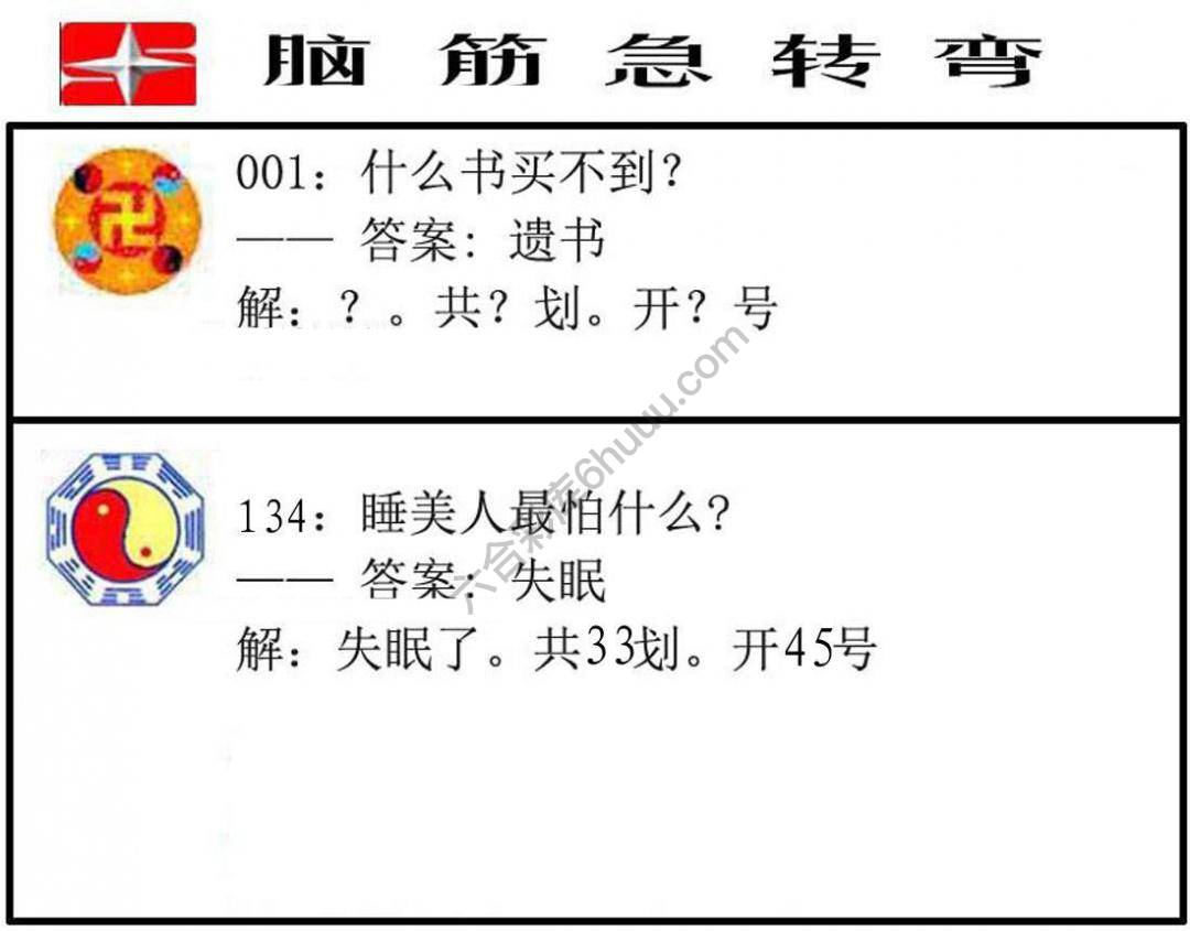 脑筋急转弯