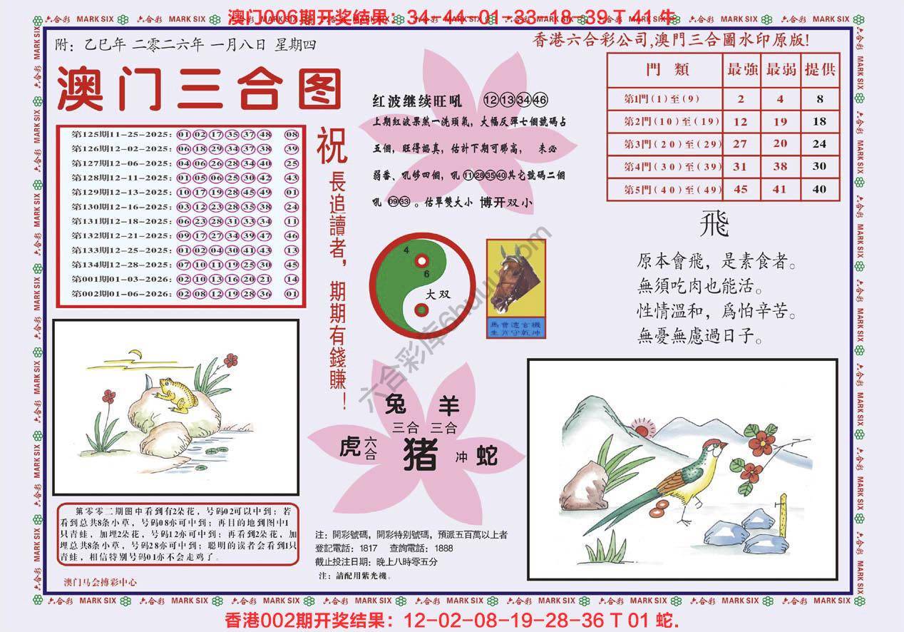 澳门三合图