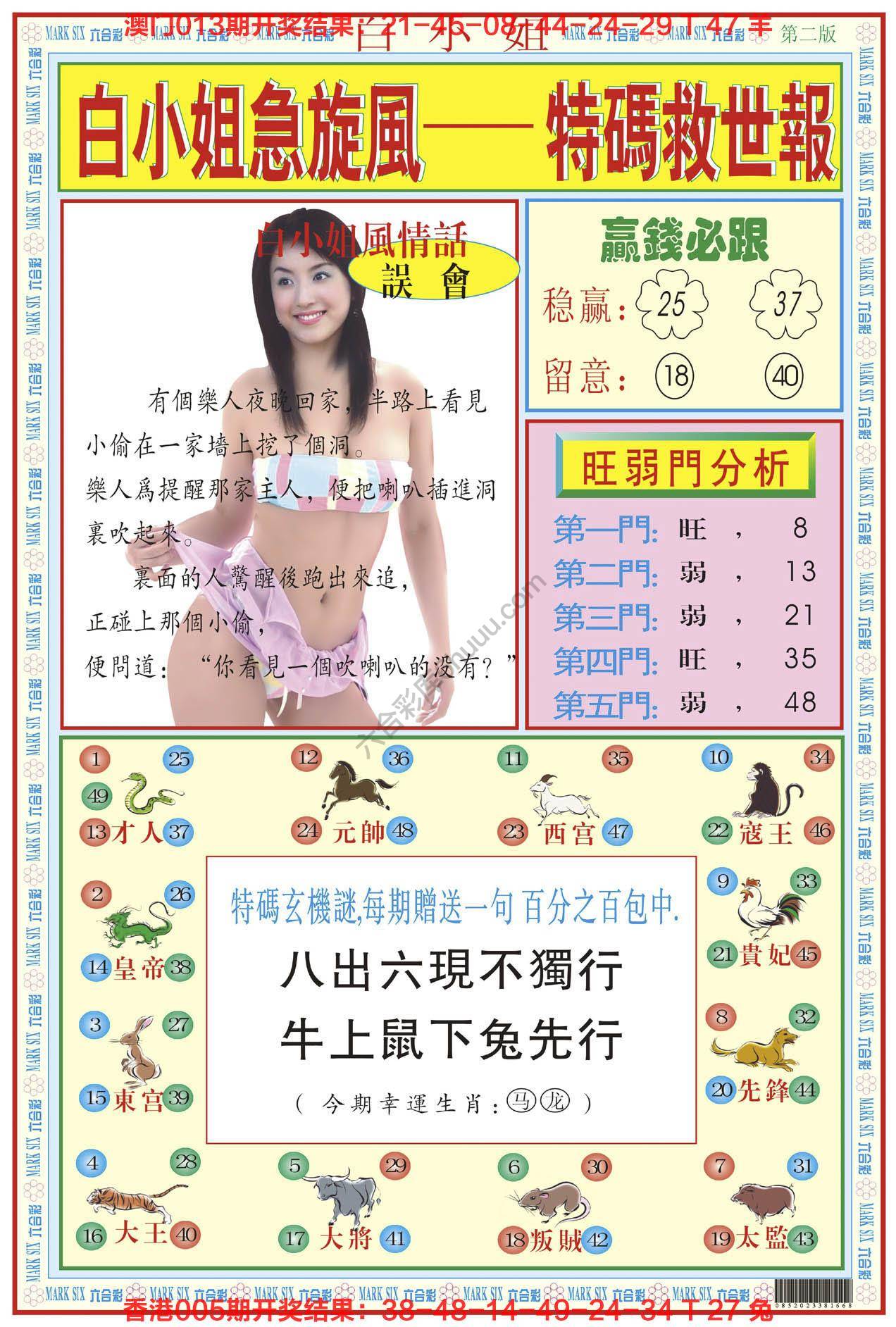 白小姐急旋风