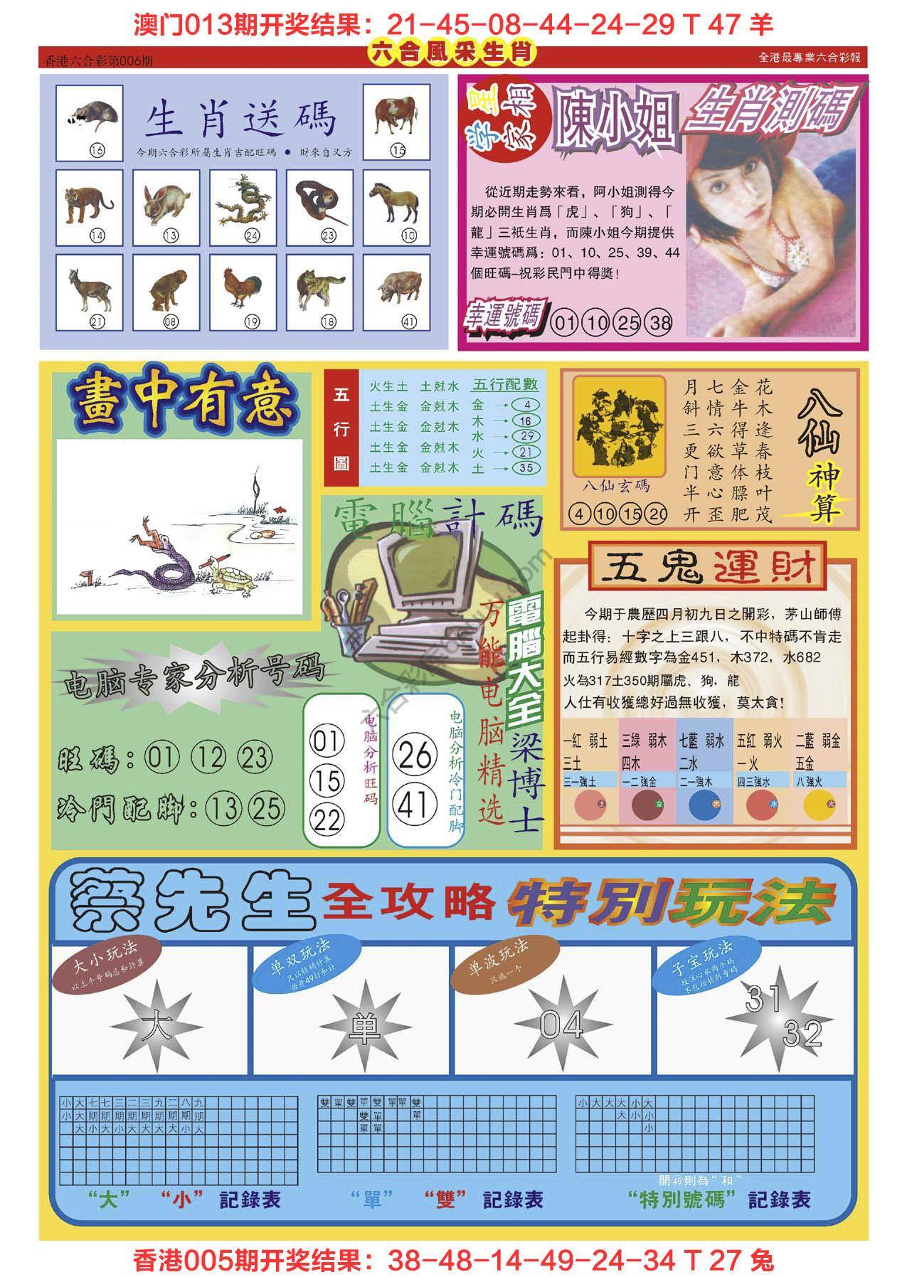六合风采生肖