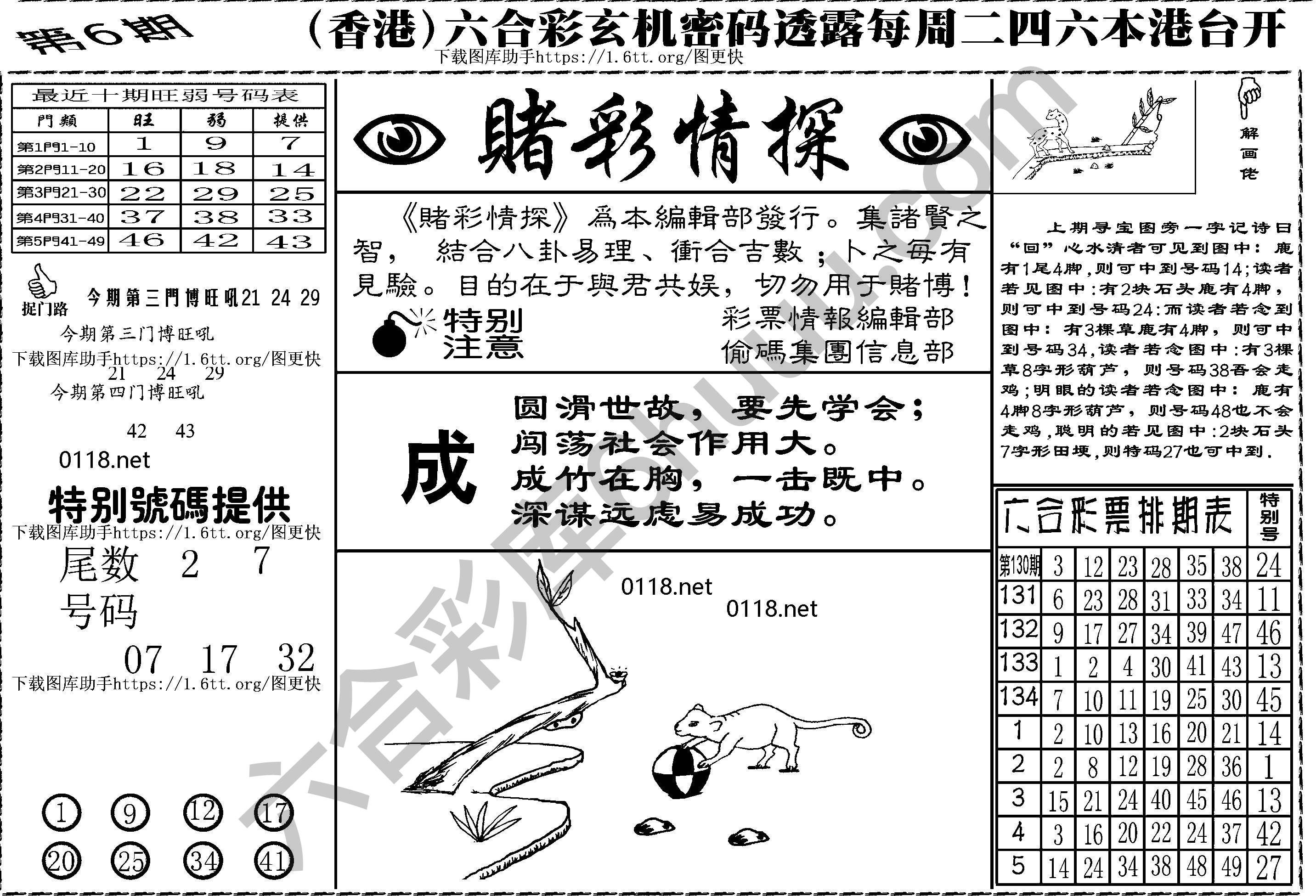 赌彩情探