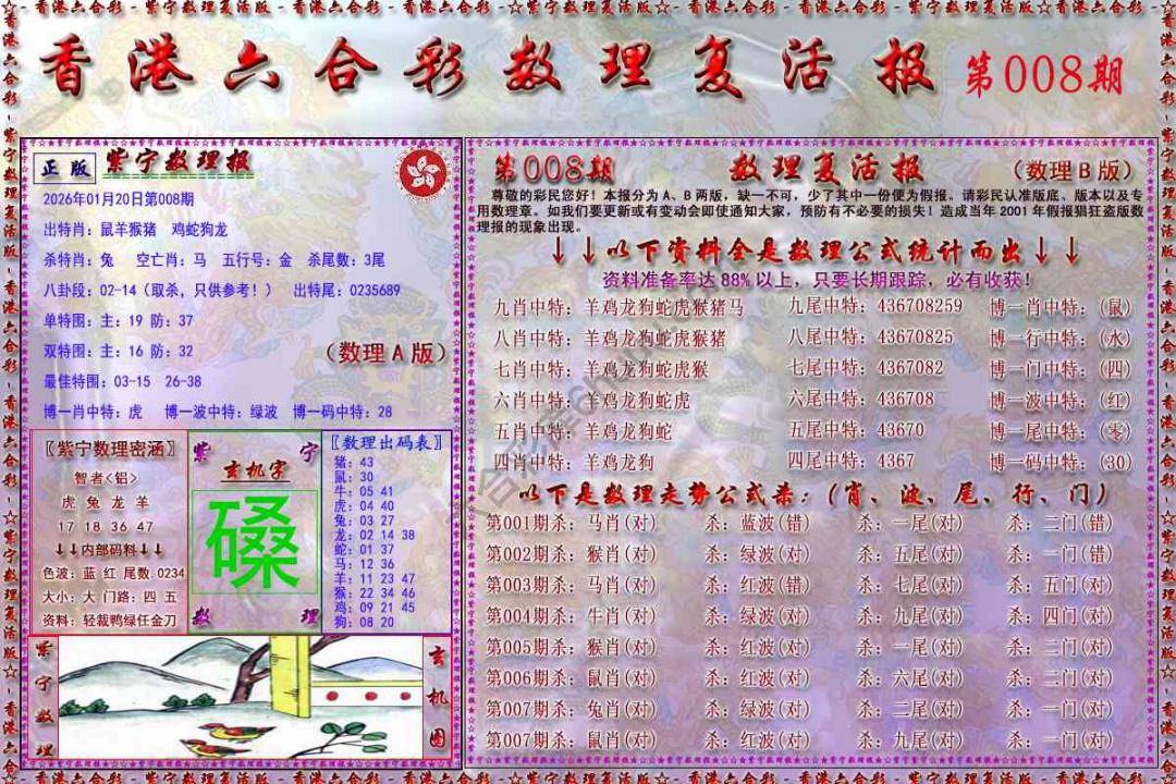 数理复活报