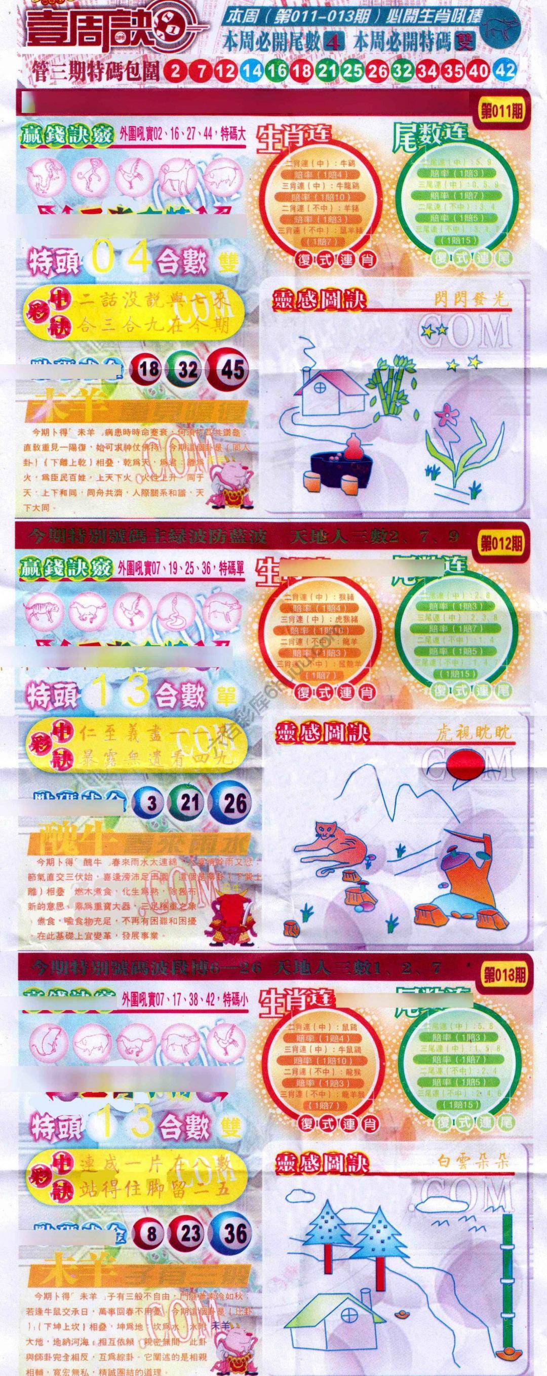 一周决