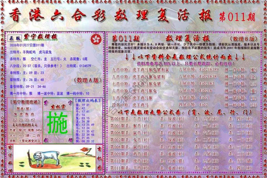 数理复活报