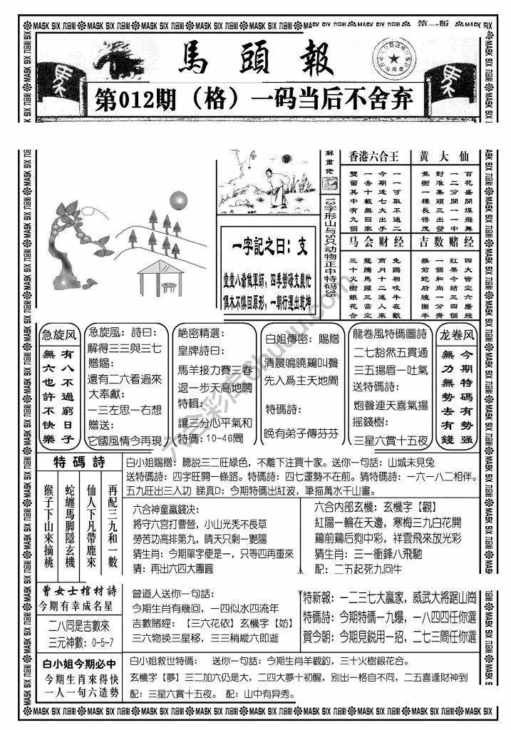 马头报