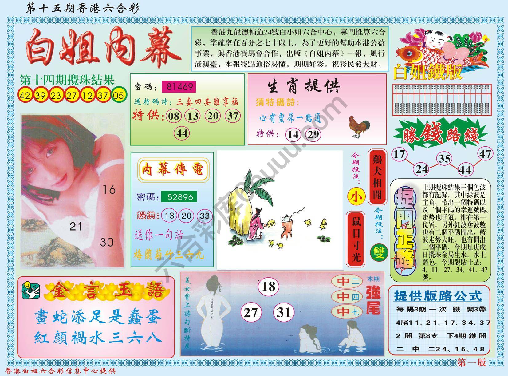 白姐内幕