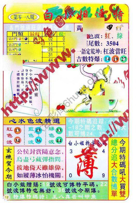 白小姐透特