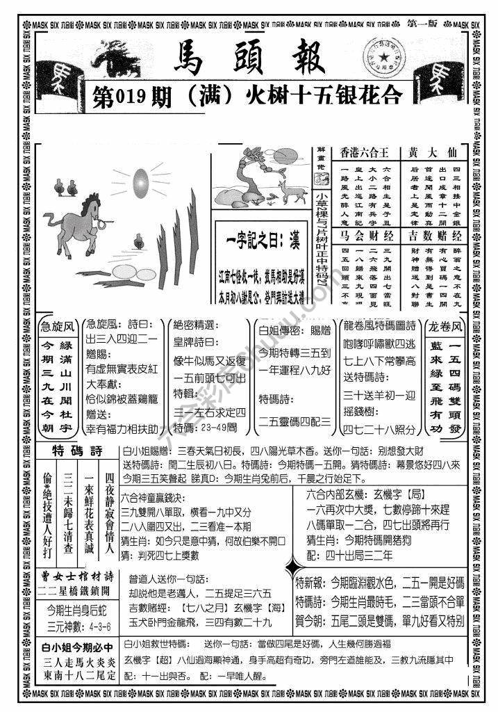马头报