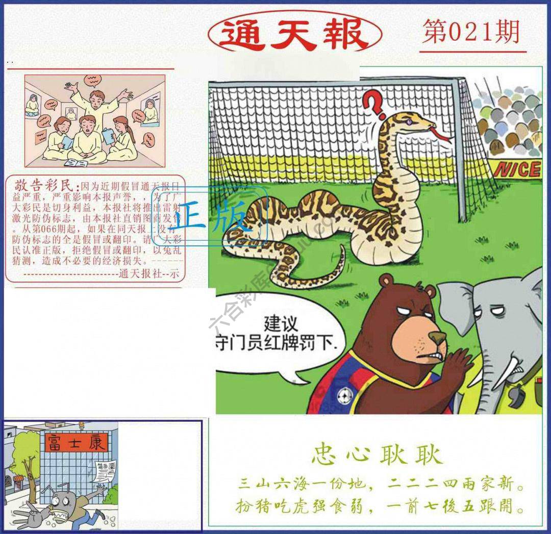 正版通天报