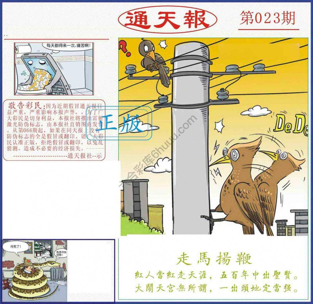 正版通天报