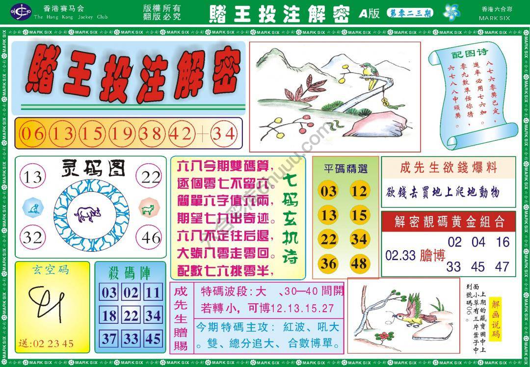 赌王投注解密