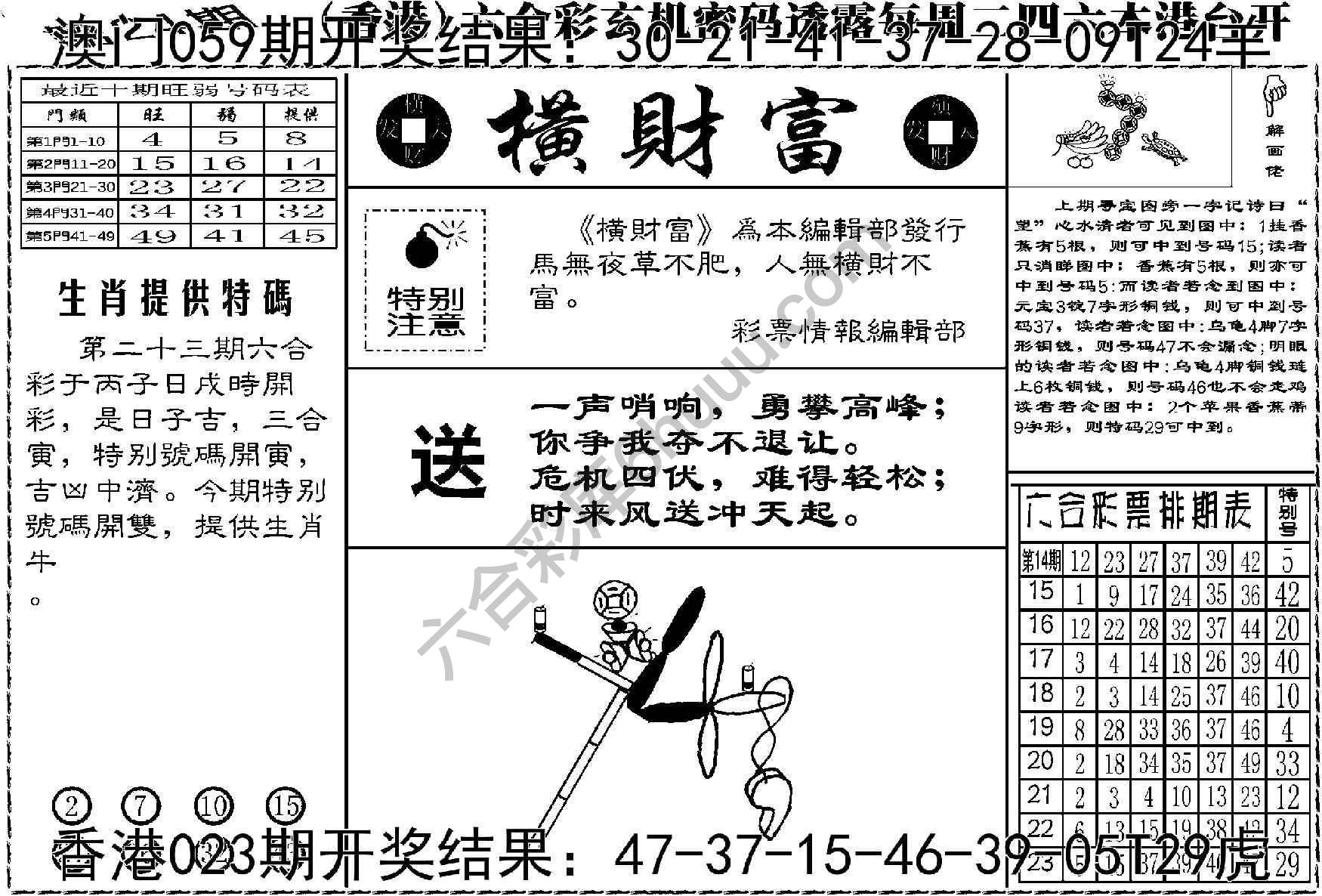 横财富